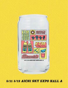 ケツメイシ 会場限定缶型ビールグラス【愛知】KTM TOUR 2024 あっちこっちでマリアッチ