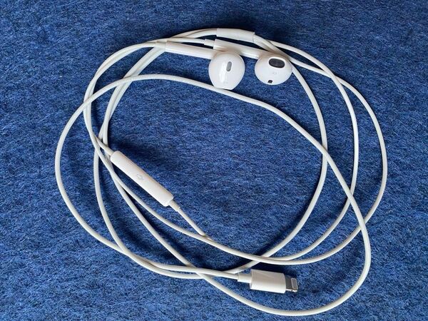 Apple純正イヤホン Earpods(Lightningコネクタ)中古品 ライトニングイヤホン