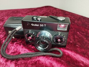 【委託品】 Rollei 35T ローライ Tessar フィルムカメラ シャッターOK 速度変化有り コンパクトフィルムカメラ 1円スタート売り切り