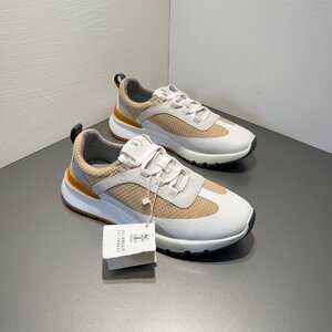 ブルネロクチネリ　BRUNELLO CUCINELLI メンズ　スニーカー　ランニング　テニス　靴　シューズ　通気性　39-44　サイズ選択可能　4350