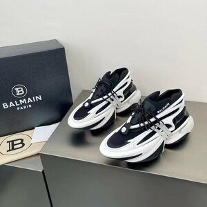 BALMAIN バルマン　レディース　スニーカー　スポーツ　厚底　色合わせ　36-41＃　サイズ選択可能　ファッション　zk2282