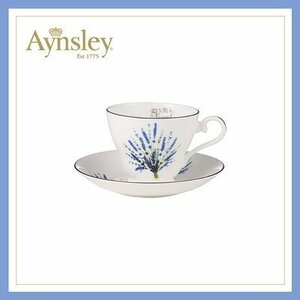 Aynsley エインズレイ　イギリス　誕生月カップ　カップ＆ソーサー　洋食器　茶器　花柄　お祝い　プレゼント　11月