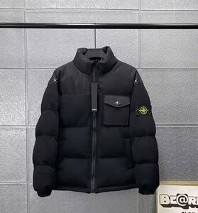 STONE ISLAND　メンズ　防寒コート　マウンテンジャケット　男女兼用　M-3XL　サイズ選択可能　ブラック　3149