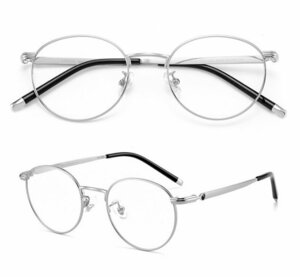 送料無料　メガネフレーム　チタン　超軽量　フルリム　タテ眼鏡　レンズ交換可能　男女兼用 　sc0392