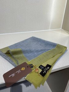 新品　Loro Piana イタリア　ロロピアーナ　マフラー　ストール　 やわらかい カシミア100％　タグと箱付き　786