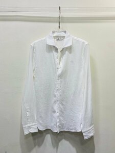 ブルネロクチネリ　BRUNELLO CUCINELLI メンズ　シャツ　長袖　ビジネス　刺繍ロゴ　M-3XL　サイズ選択可能　452４