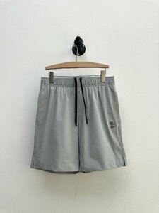 送料無料　ブルネロクチネリ　BRUNELLO CUCINELLI メンズ　短パン　ショートパンツ　シンプル　刺繍ロゴ　M-3XL　サイズ選択可能　4468