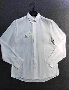 ブルネロクチネリ　BRUNELLO CUCINELLI メンズ　シャツ　ワイシャツ　長袖　亜麻使用　ビジネス　M-XXL　サイズ選択可能　4362