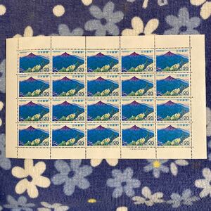 切手 シート 鈴鹿国定公園 鎌ヶ岳 [1973] 20円×20枚 即決 ☆送料120円