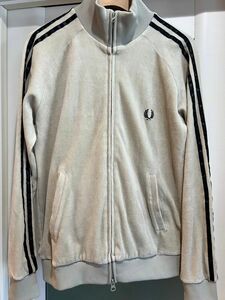 【激レア】フレッドペリー FRED PERRY★ベロア ジャージ Sトラックジャケット上 月桂樹ロゴ