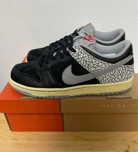 NIKE DUNK LOW CL j-pack Black cement 27cm US9 304714-905 デッドストック　未使用