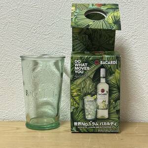 ☆BACARDI バカルディ モヒートグラス 300ml ソーダガラス 日本製 非売品 ノベルティ ラム クラシックカクテルズモヒート 【萌猫堂】