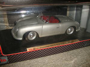  Maisto マイスト 1/18 PORSCHE　ポルシェ type 356 ROADSTER(1948) シルバー