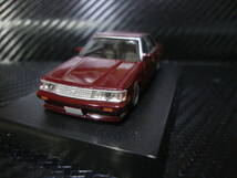 グラチャン 1/64 GX71 トヨタ マークⅡ 2 1987年式 アオシマ シャコタン 旧車 深リム ハイソカー MARK マーク2　ワイン　マルーン_画像2