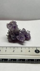 野州鉱山産　紫水晶　アメジスト　アメシスト　国産鉱物　水晶