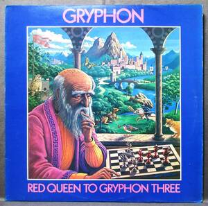 (LP) 英/Orig レア! 赤半透明初回盤 GRYPHON [RED QUEEN TO GRYPHON THREE] グリフォン/1974年/マト:A1,B1/Transatlantic Records/TRA 287