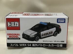 トミカ トミカショップオリジナル スバル WRX S4 海外パトロールカー仕様 パトカー