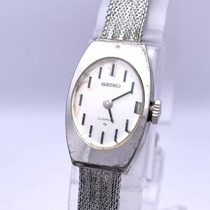 SEIKO セイコー 10-8380 腕時計 ウォッチ 手巻き 機械式 21 JEWELS 21石 WGP 銀 シルバー P464