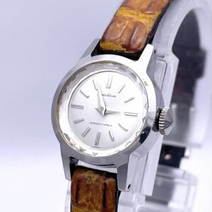 SEIKO セイコー SOLAR ソーラー 10-0120 腕時計 ウォッチ 手巻き 機械式 17 JEWELS 17石 DIASHOCK 銀 シルバー P538