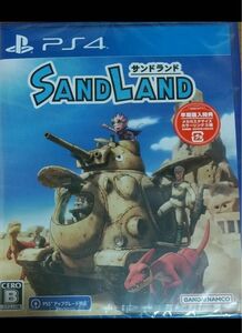 PS4 SAND LAND 未開封新品 早期購入特典メカカスタマイズカラーリング3種 コード付き