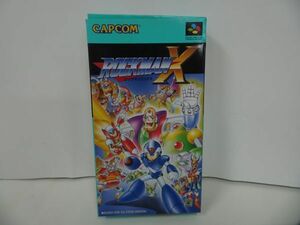 ★スーパーファミコンソフト　ロックマンX　箱説明書付き　SFC