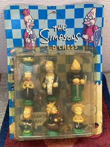 シンプソンズ 3-D チェス ソフビ フィギュア ヴィンテージ　Simpsons CHESS