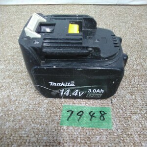 7948 送料520円 マキタ 14.4v 純正品 リチウムイオンバッテリ BL1430 makita Li-ion バッテリー 電動工具 ツール