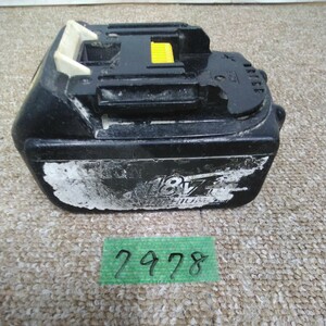 7978 送料520円 マキタ 18v 純正品 リチウムイオンバッテリ BL1830 makita Li-ion バッテリー 電動工具 ツール