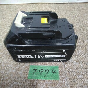 7974 стоимость доставки 520 иен совместимость Makita 18v lithium ион батарея BL1860B makita Li-ion аккумулятор электроинструмент tool 