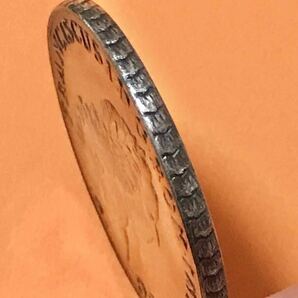 銀貨 1765年 神聖ローマ皇帝フランツ１世 神聖ローマ帝国 ドイツ＝アウクスブルク  ターレル銀貨 1円銀貨 貿易銀 古銭 硬貨の画像3
