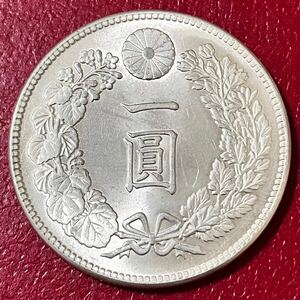 銀貨 一圓 新一円銀貨 明治21年　大日本 硬貨 古銭 貿易銀 コイン 竜 龍 