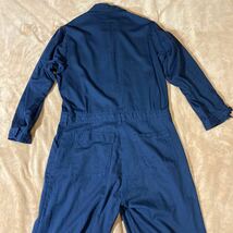 米軍 COVERALL, FLAME RESISTANT UTILITY ダークネイビー系 サイズ46R 古着_画像6