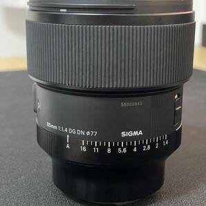 【極上品】SIGMA 85mm F1.4 DG DN Art ソニーEマウント SONY 【保証書付き】の画像2