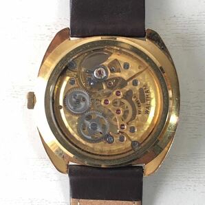 WALTHAM MONACO 腕時計 メンズ スケルトン 自動巻き 稼働品 ウォルサム モナコ 裏スケ 皮ベルトの画像2