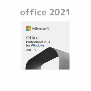 (オフィス)office 2021 pro plus windows版 プロダクトキー 一台 永年
