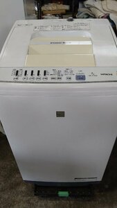 中古品　日立　全自動洗濯機　NW-Z70E5形　7Kg　2019年