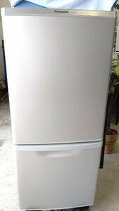 中古品　冷凍冷蔵庫　パナソニック　NR-B145WーS形　138L　2012年製　シルバー