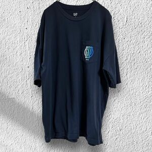 GAP Tシャツ 半袖 ネイビー S