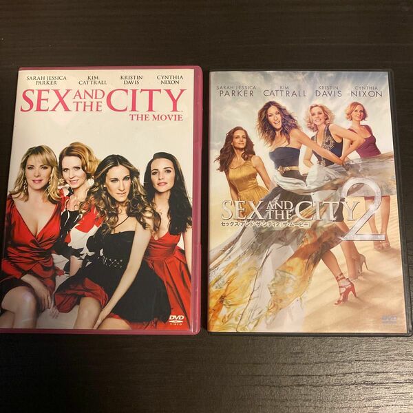 SEX AND THE CITY THE MOVIE DVD2枚セット 