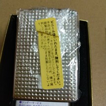 未使用ZIPPO　ジッポー　銀メッキ　両面加工 Zippo ジッポ オイルライター ZIPPO ライター　_画像3