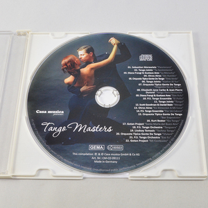 ★【CDのみ】社交ダンス Casa Musica - Tango Masters タンゴ・マスターズ