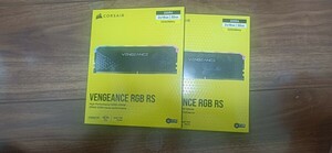 CORSAIR DDR4-32GB 3200MHz CL16 デスクトップPC用メモリ VENGEANCE RGB RS 32GB [16GB×2枚]