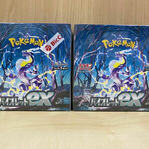 ポケモンカードゲーム バイオレットex 2BOXシュリング付き