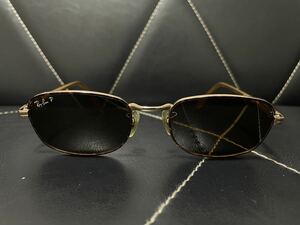 Ray-Banレイバン RB3006 W2897 POLARIZEDサングラス アイウェア 偏光レンズ べっ甲 スクエア イタリア製 ビンテージ