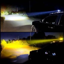 12V LED ワークライト 2個セット 作業灯 防水 スポットライト デッキライト フォグランプ 投光器 補助灯 車幅灯 軽トラ 荷台灯 前照灯 汎用_画像10