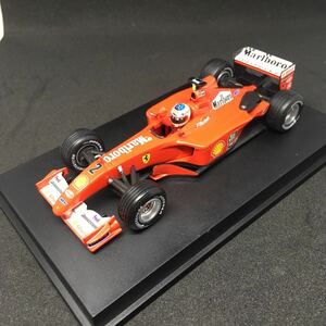 1/43 MATTEL フェラーリF2001 R.バリチェロ マルボロ仕様 中古品