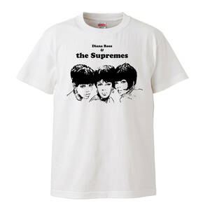 【Sサイズ Tシャツ】シュープリームス ダイアナロス The supremes シュープリームス モータウン SOUL レコード 45 CD LP 7inchST-615