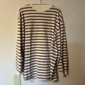 ボーダー カットソー 長袖 ロンT ローリーズファーム　LOWRYS FARM ボーダーTシャツ