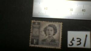  rare . foreign. old stamp (531)[ Australia ] use smi