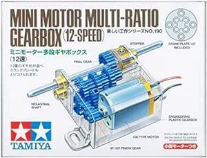  Tamiya (TAMIYA) веселый construction серии No.190 Mini motor мульти- коробка передач 12 скорость 7019